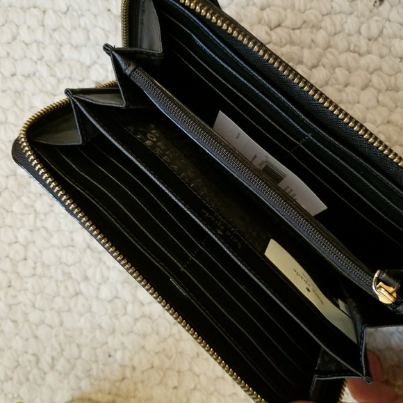 Kate Spade Neda Cat Jazz Things Zip Wallet - Picture 4 of 7